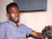 Xasan Maxamed Cabdullaahi, mid ka mid ah Ardayda ka qalin jabisay Xarunta Bulsho Technical and Vocational Training Center ee Marko, July illaa December 2020.