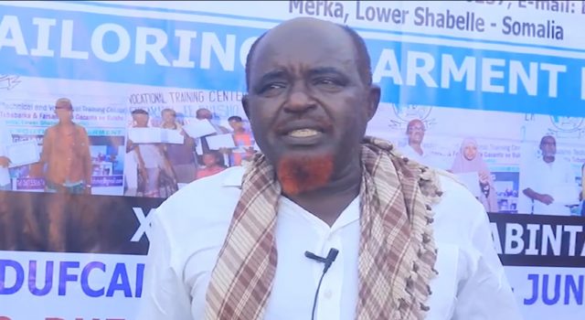 Macalin Liibaan oo ka hadlayo xafladdi qalin jabinta labada dufcadood ee kala ah January illaa June 2021 iyo July illaa December 2021.