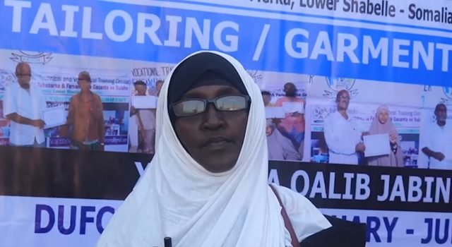 Maamulka Degmada marka oo dhiiri geliyay ardayda dhameystay wax barashada harqaanka